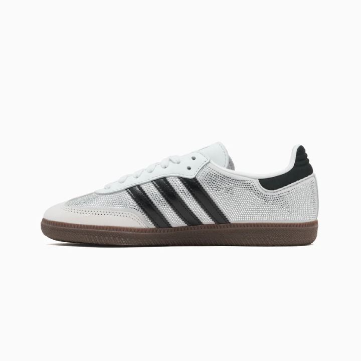 Samba OG "Rhinestone Crystal White"