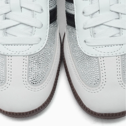 Samba OG "Rhinestone Crystal White"